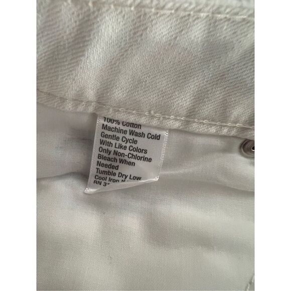 True Craft Denim White Skirt size 5 - Picture 7 of 7